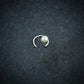 White Freshwater Pearl Nose Pin