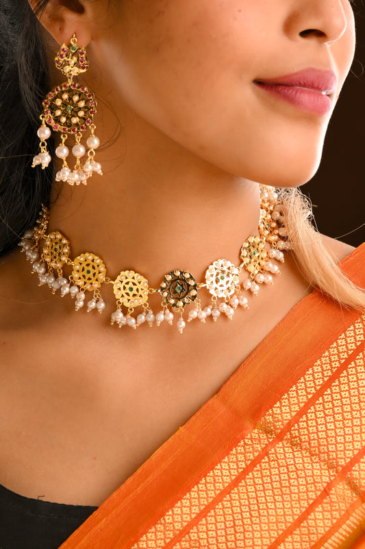 Kainaat Purani Dilli Necklace Set