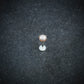 Pink Freshwater Pearl Nose Pin