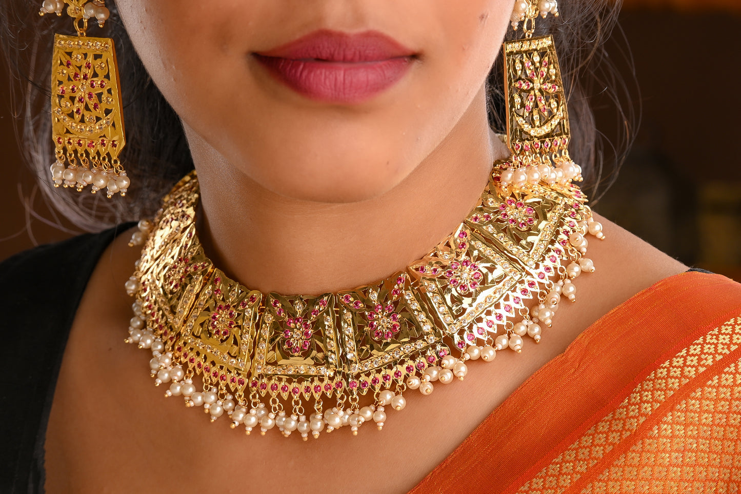 Mehtaab Purani Dilli Necklace Set