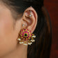 Kundan Swirling Studs