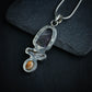 Amethyst Pearl Gomti Chakra Pendant