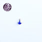 Blue Enamel Nose Pin