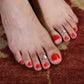 Orbit Silver Toe Rings