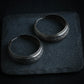 Infinity Silver Hoops