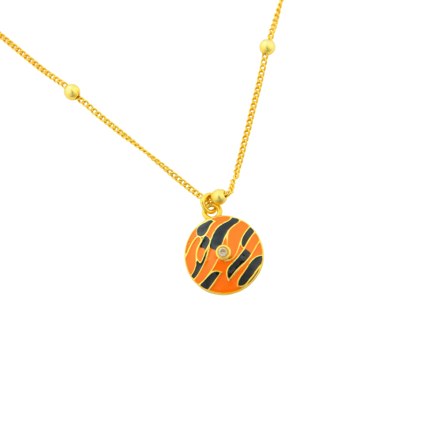 Corbet Romeo Tiger Stripes Necklace