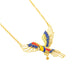 Corbett Plum Head Parrot Necklace