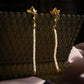Royal Kundan Gold Plated Silver Chand Bali Earrings