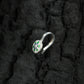 Pinwheel Enamel Silver Nose Pin