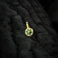 Pinwheel Gold Plated Silver Nose Pin