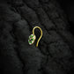Pinwheel Gold Plated Silver Nose Pin