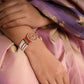 Heera Panna Moti Bracelet