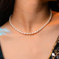 Rice Freshwater Pearls Minimal Necklace