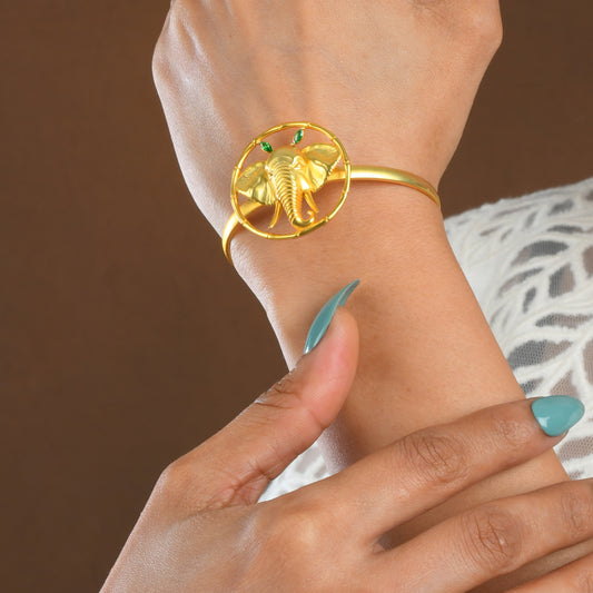 Corbett Dhikala Tusker Cuff Bracelet