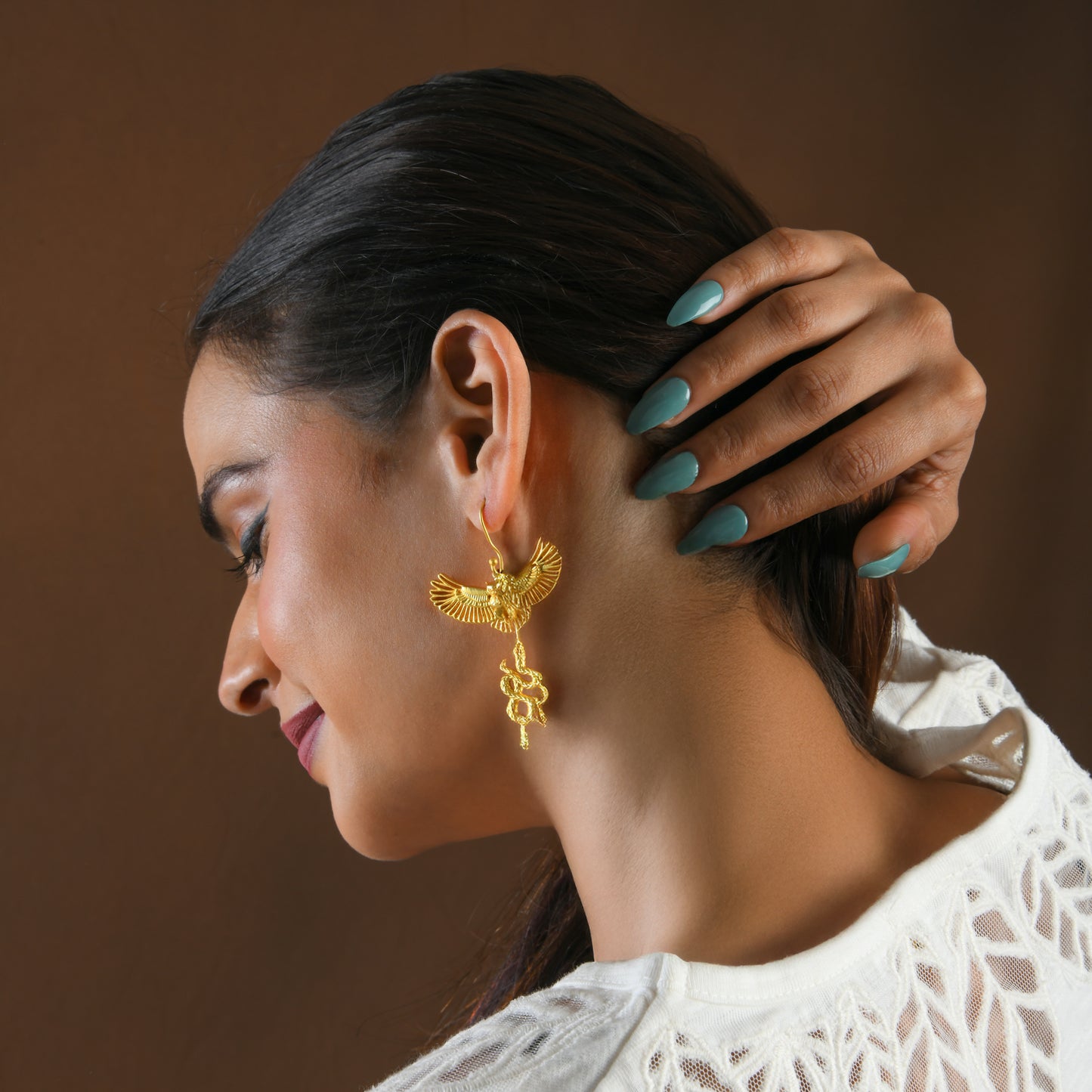 Corbett Eagle Owl Earrings