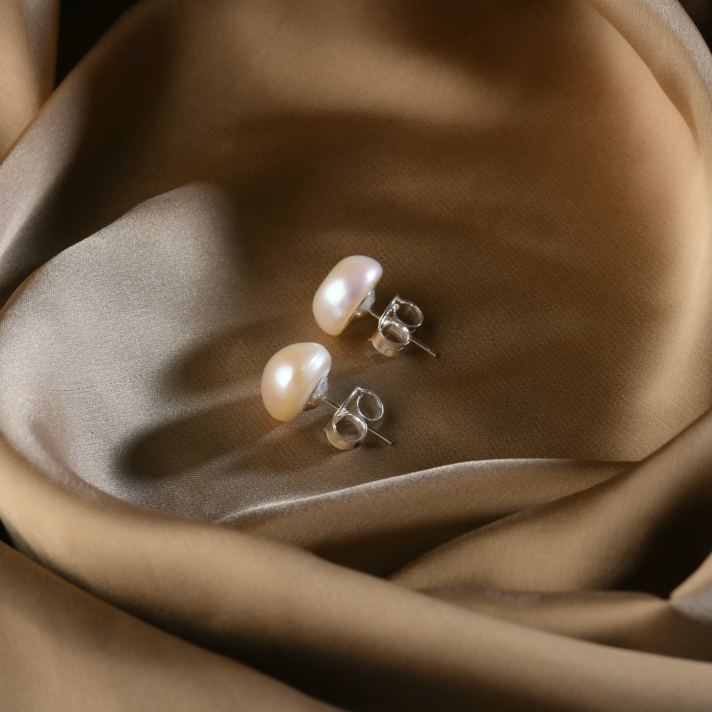 Mabe Freshwater Pearl Studs
