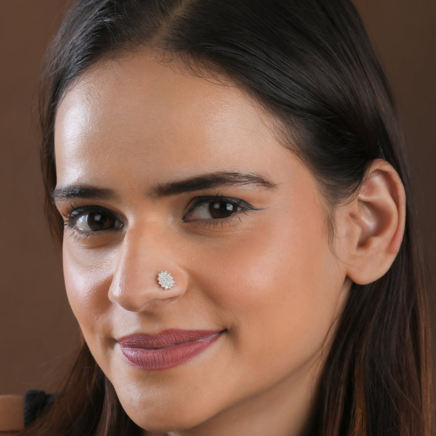 Florence CZ Nose Pin