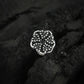 Leaf Oxidised Silver Nose Pin