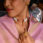 Heera Panna Moti Choker Set