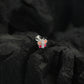Rainbow Butterfly Enamel Silver Nose Pin(Screw Back)