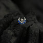 CZ Moon Silver Nose Pin