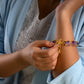 Uncut Amethyst Bracelet