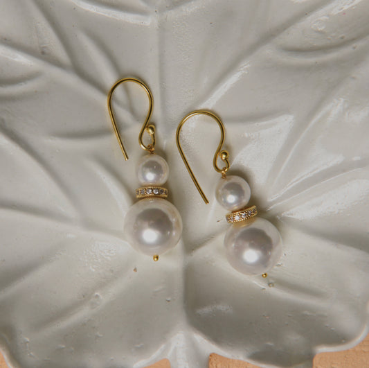 High Tea Pearl Earrings