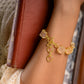 Uncut Citrine Bracelet