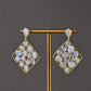 Moonstone Square Danglers