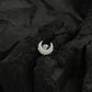 CZ Moon Silver Nose Pin