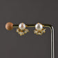 Pretty Woman Pearl Stud Earrings