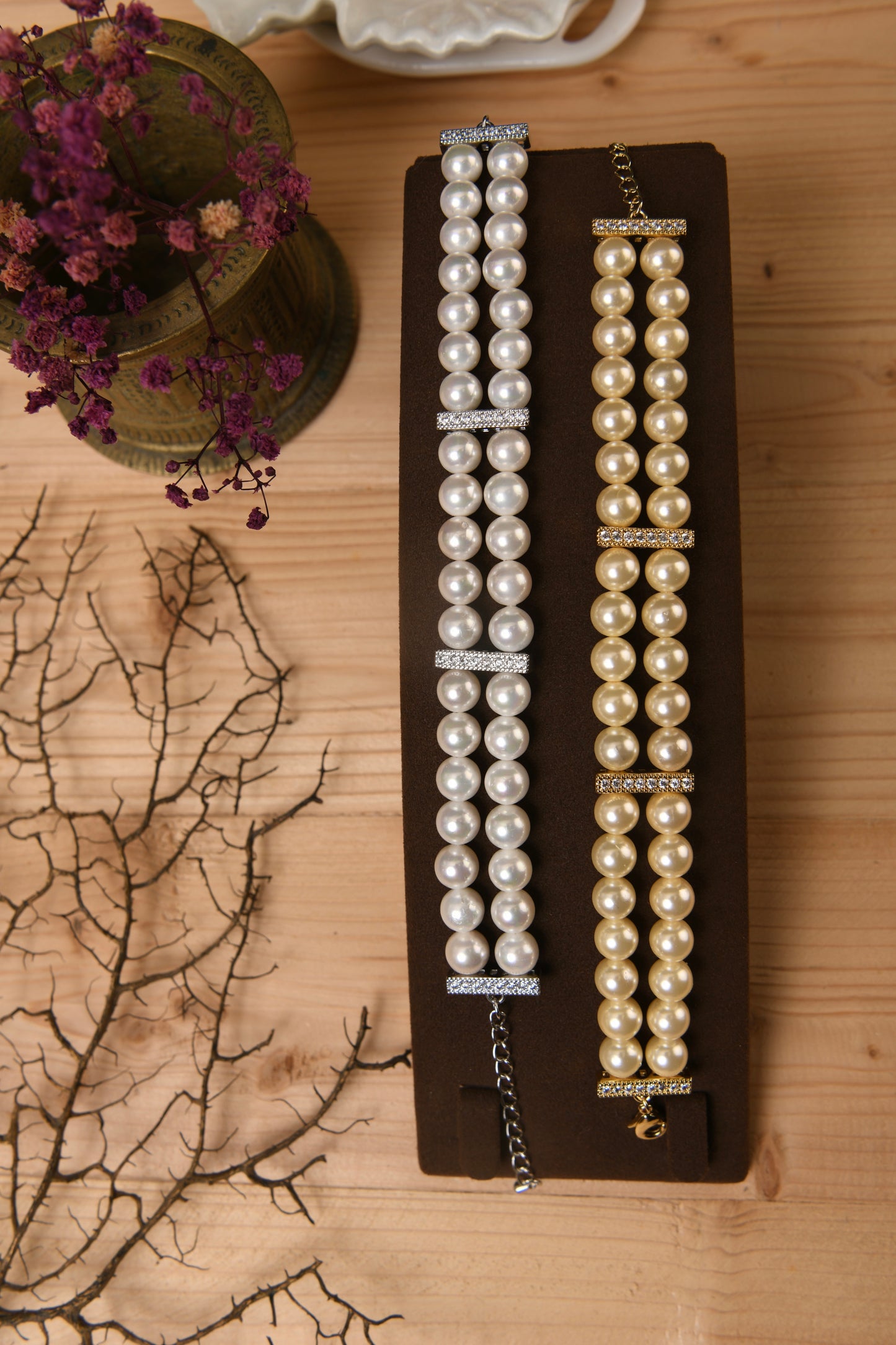 Beautiful World Pearl Bracelet