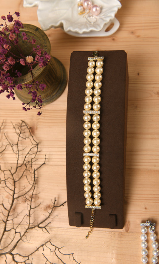 Beautiful World Pearl Bracelet