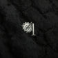 Raat Ki Rani CZ Silver Nose Pin