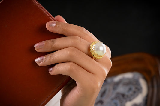 Victorian Pearl Ring