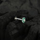 Suchitra Silver CZ Nose Pin