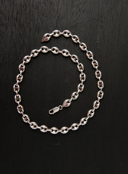 Silver Linked Necklace