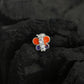 Rainbow Butterfly Enamel Silver Nose Pin(Screw Back)