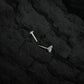 Triangle Silver CZ Screw Back Silver Nose Pin