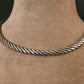 Silver Flat Weave Chain (16 inches)