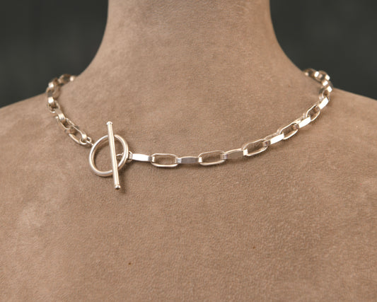 Silver Linked Necklace II