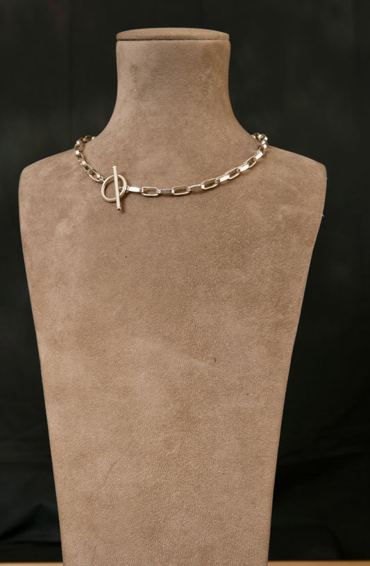 Silver Linked Necklace I