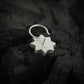 Stellar Silver Nose Pin(Wire Type)