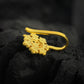 Hydrangea Flower Gold Plated Silver Nose Pin
