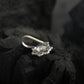 Hydrangea Flower Silver Nose Pin