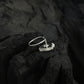 Infinity Mystique Gold Plated Silver Nose Pin