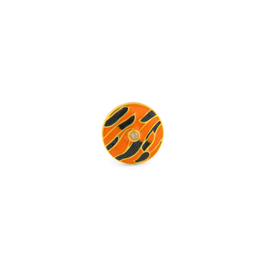 Corbett Romeo Tiger Stripes Brooch
