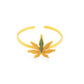 Corbett Canabis Cuff Bracelet