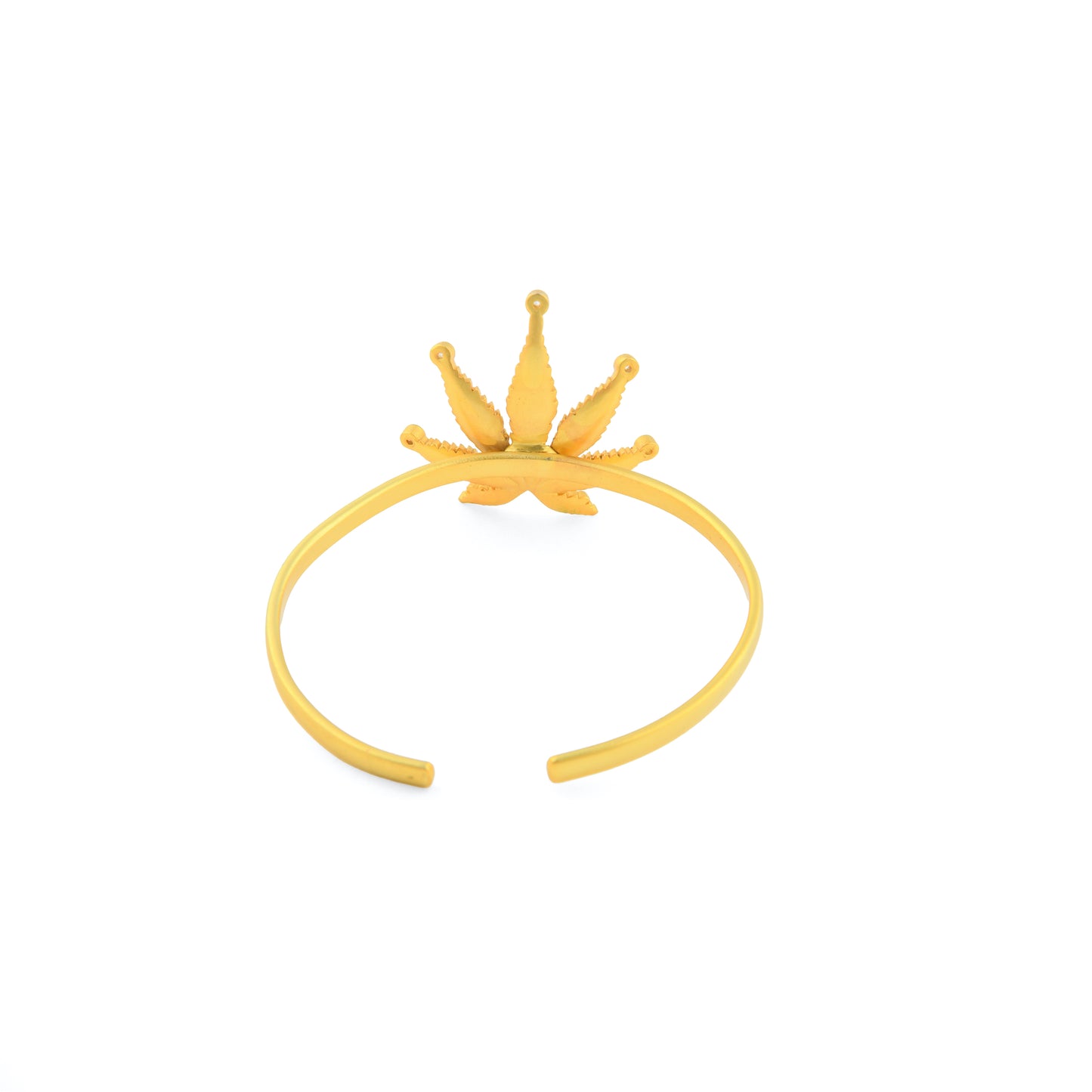 Corbett Canabis Cuff Bracelet