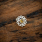 Manipura Chakra Silver Nose Pin